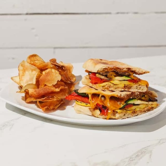 Grilled Vegetable Sandwich / Wrap.